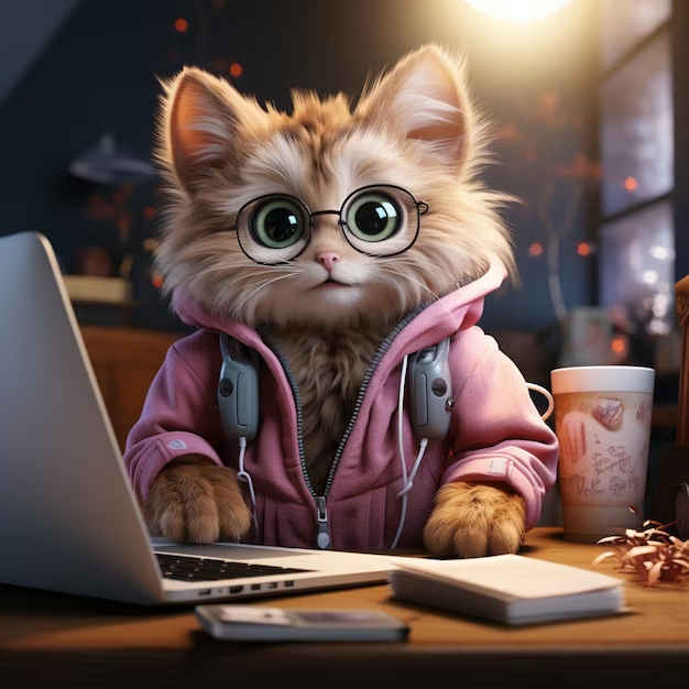 anothercat with glasses